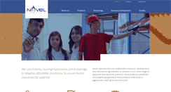 Desktop Screenshot of novellabs.net